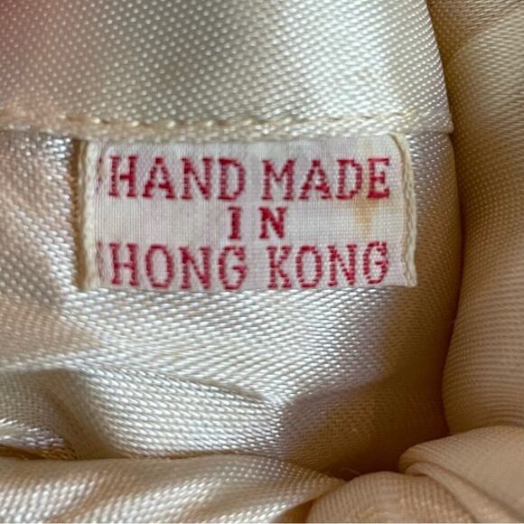 Vintage sequined beaded mini bag gold chain strap kiss lock - Picture 4 of 5